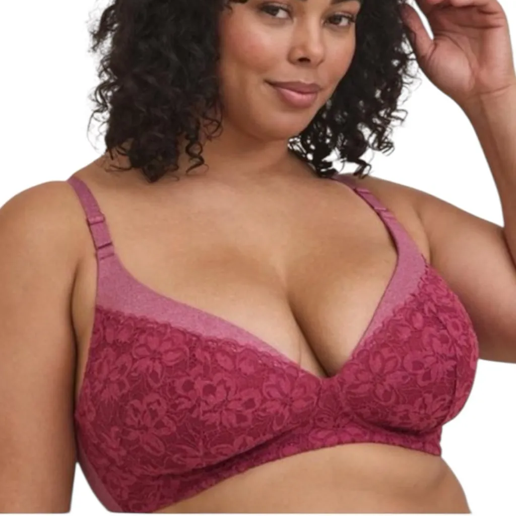 Torrid Wire-Free Plunge Lightly Lined Smooth 360° Back Smoothing Bra - Image 2