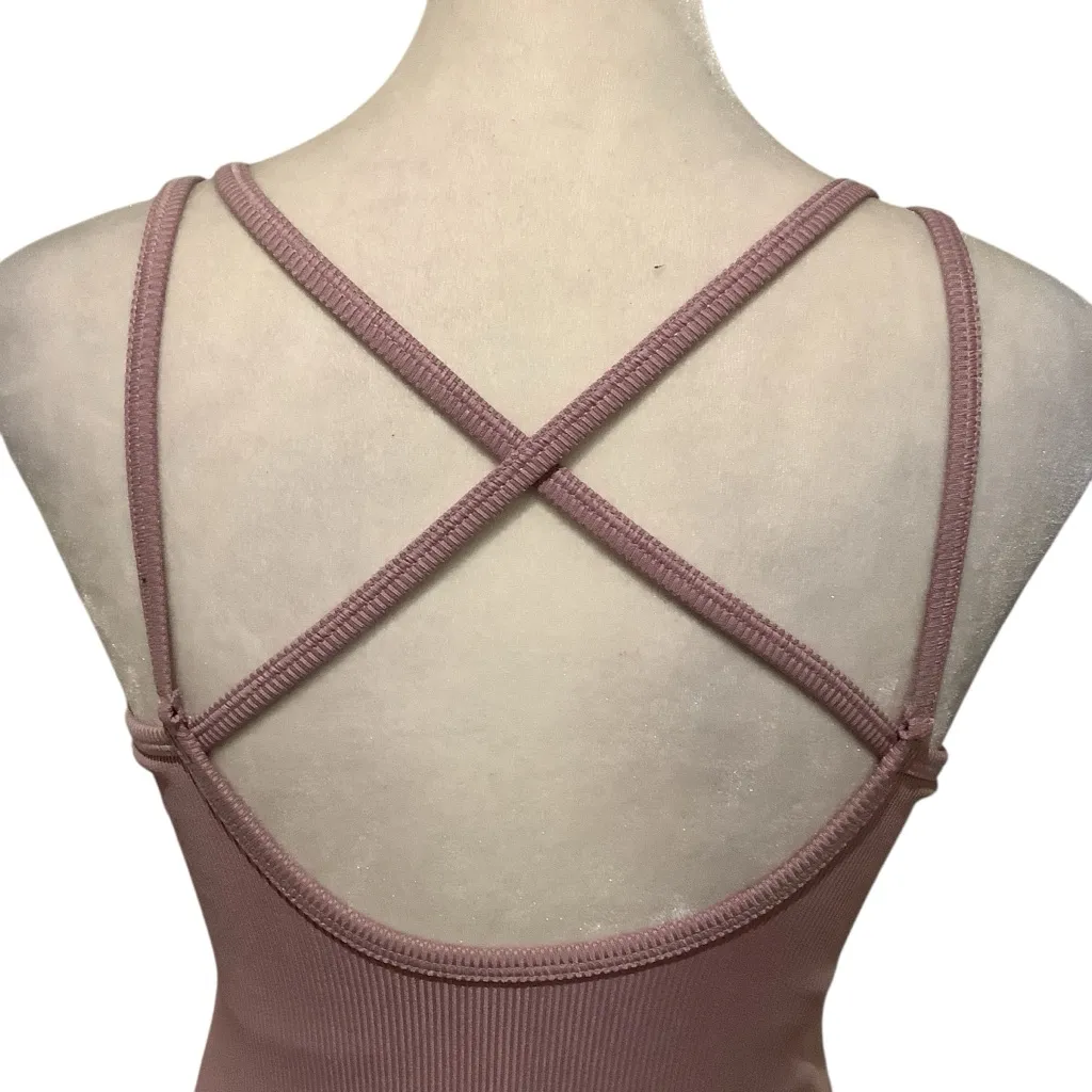 All in Motion Dusty Pink Crisscross Tank Top EXCELLENT CONDITION. Size XS - Image 4