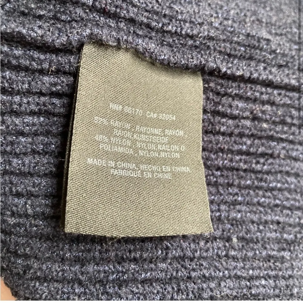 Moth Navy Oversized Sweater or Mini Dress Size Small Blue - Image 3