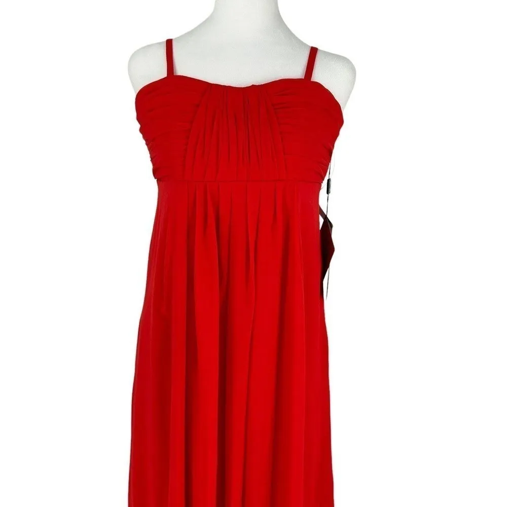 NWT Light in The Box Size 16 Junior Ruby Red Long Prom & Evening Dress Size - Image 7