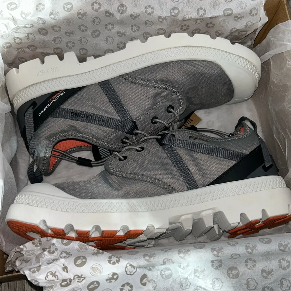 Palladium OX Travel Lite + Waterproof Unisex Shoes Size Men 4/Women 5.5 - Image 4