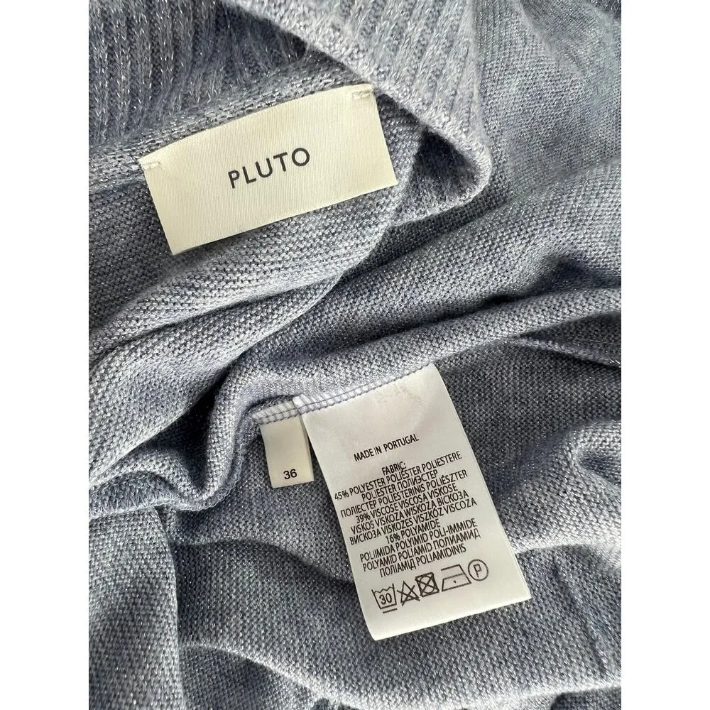 Pluto Intimates Metallic Blue Robe Size XS - Image 11