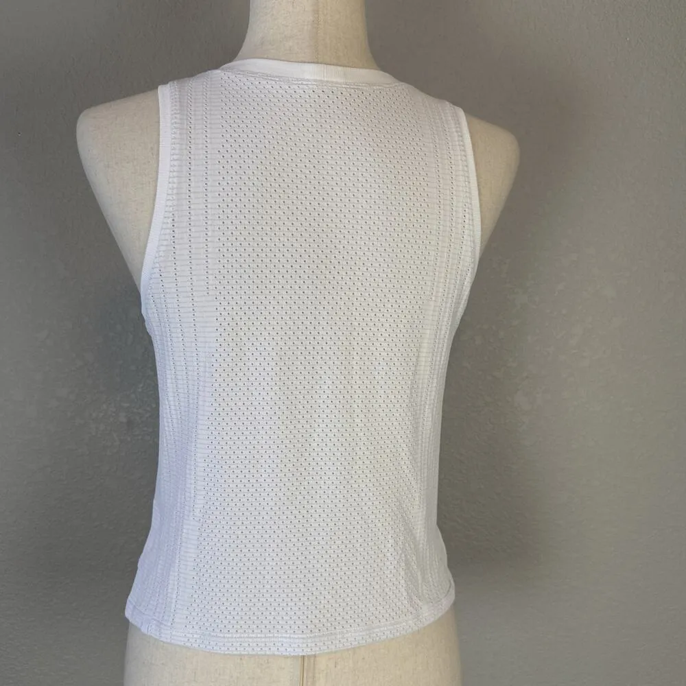 Lululemon Train to Be Tank Top Womens Size 4 White Lightweight - Image 4