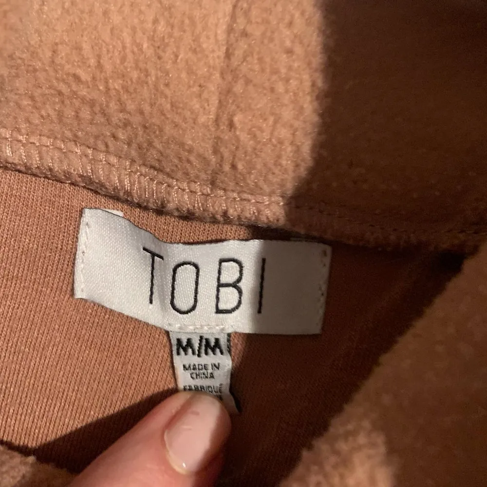 Tobi cropped turtleneck sweater M - Image 4