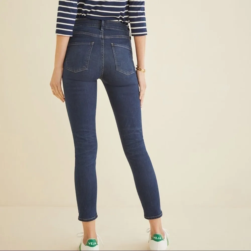 AGOLDE Amour Vert Sophie‎ High Rise Skinny Ankle Crop Dark Wash 29 - Image 2
