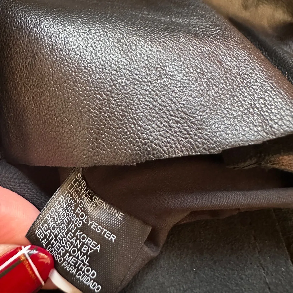 Antonio Melani “Maddie” Pleated Black Leather Mini Skirt, Size 8, NWT - Image 8