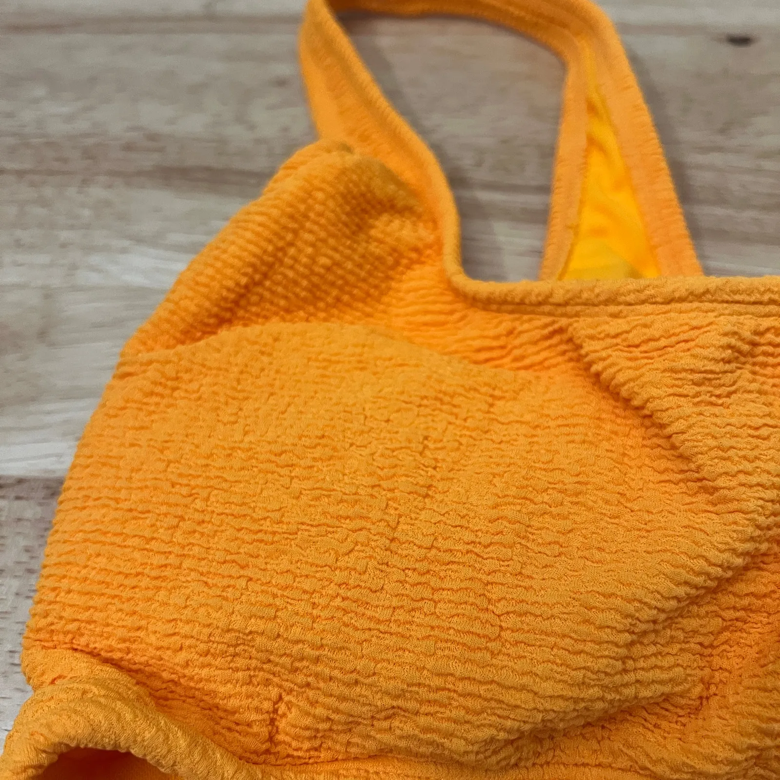 Wild Fable Women's Orange and Pink Cut Out One Piece Swimsuit - Size Large - NWT - Image 9