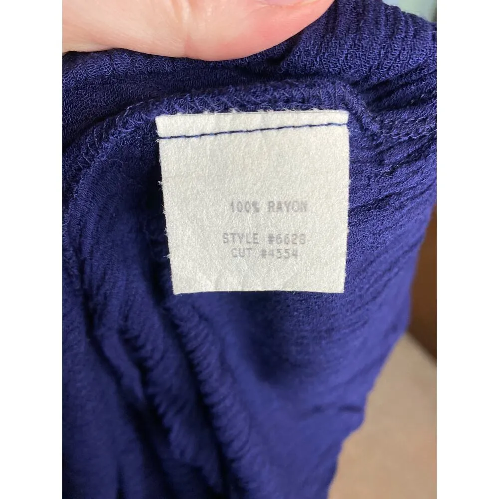 top pants set navy 1990s Blue Size M - Image 13