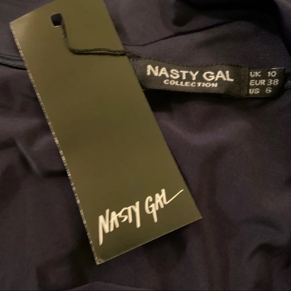 Nasty Gal New One Shoulder Black Dress Party - Image 8