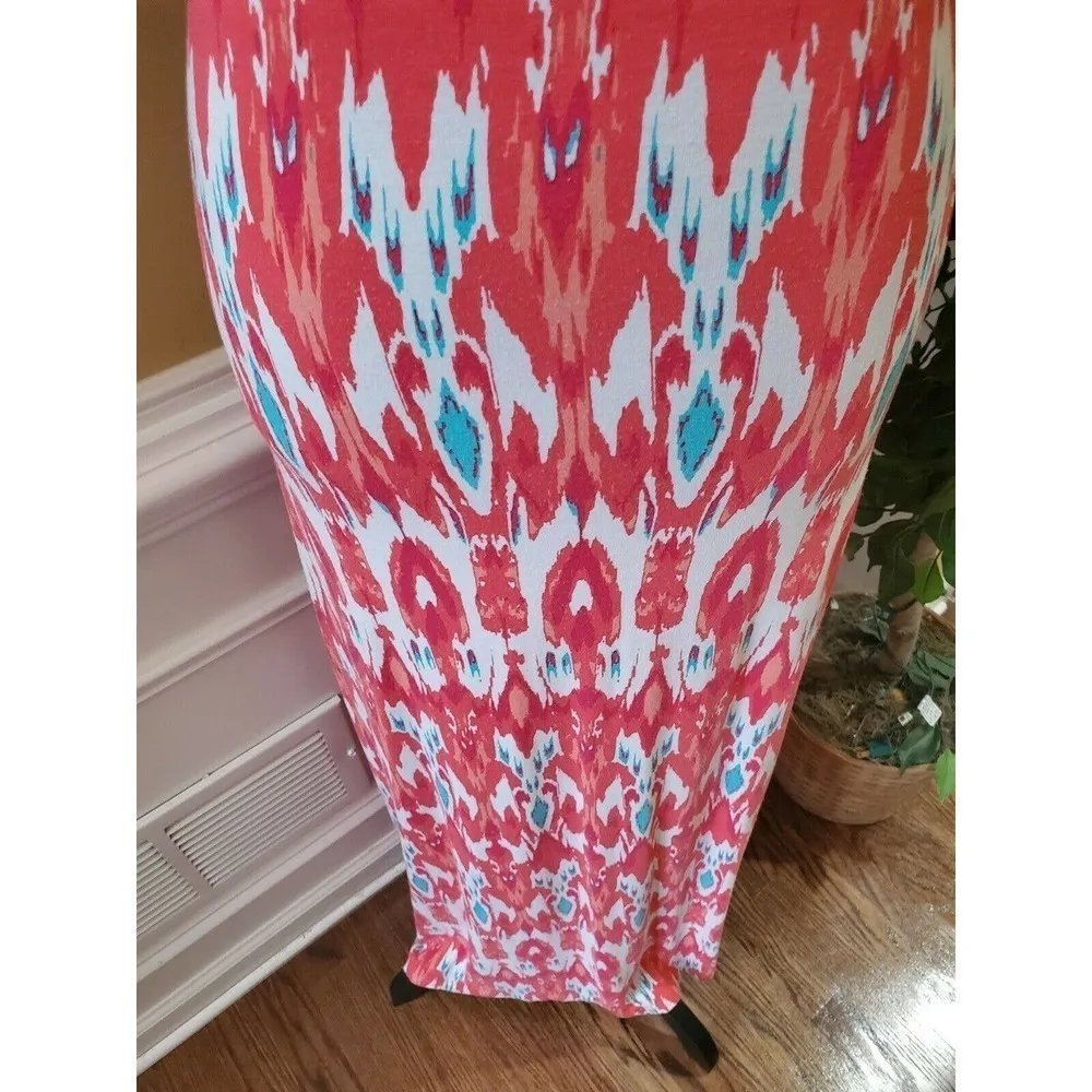 Saks Fifth Avenue 5/48  Casual Maxi Dress Medium - Image 3