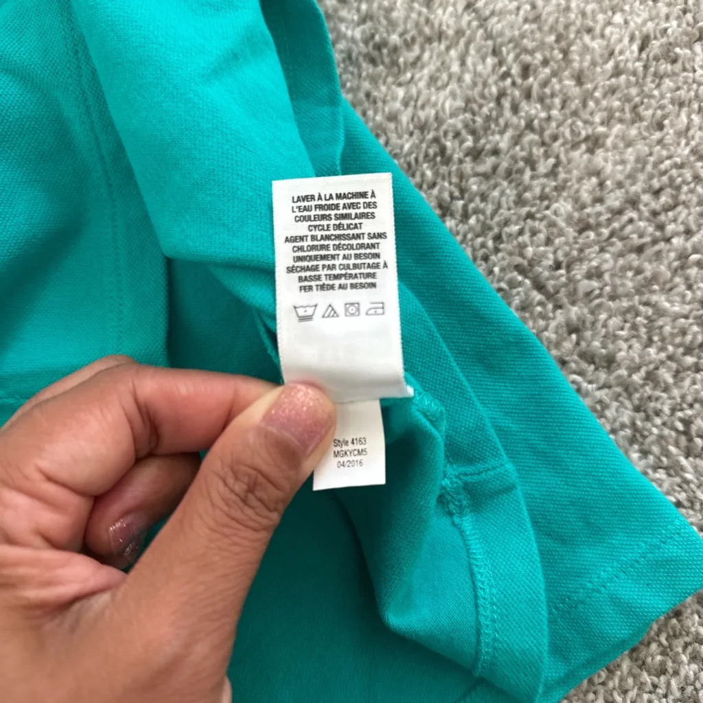 Aeropostale Teal Polo Shirt - Image 7