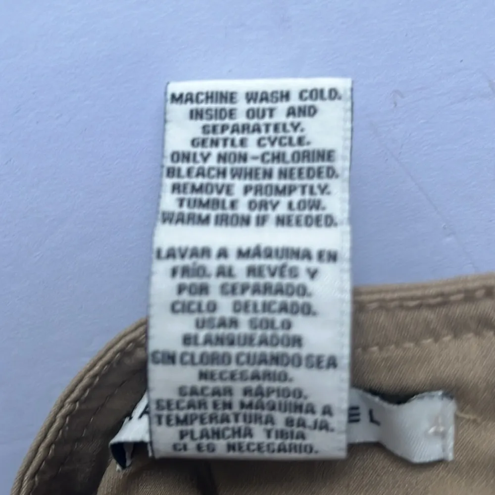 ZAC & RACHEL PULL ON STRETCH SLACK WITH BELT DETAIL SIZE 10 KHAKI Tan - Image 11