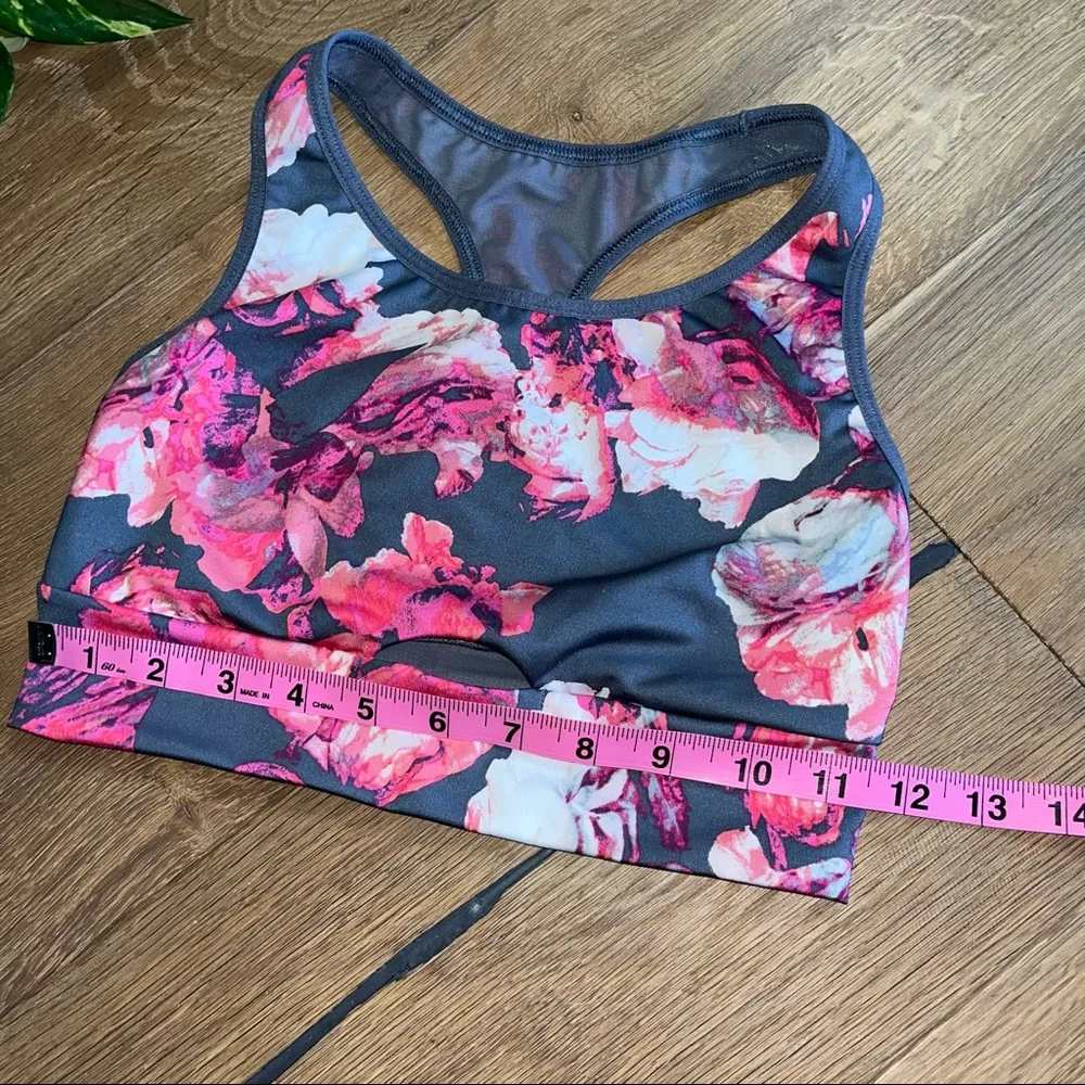 VS Sport Floral Print Sports Bra - Image 3