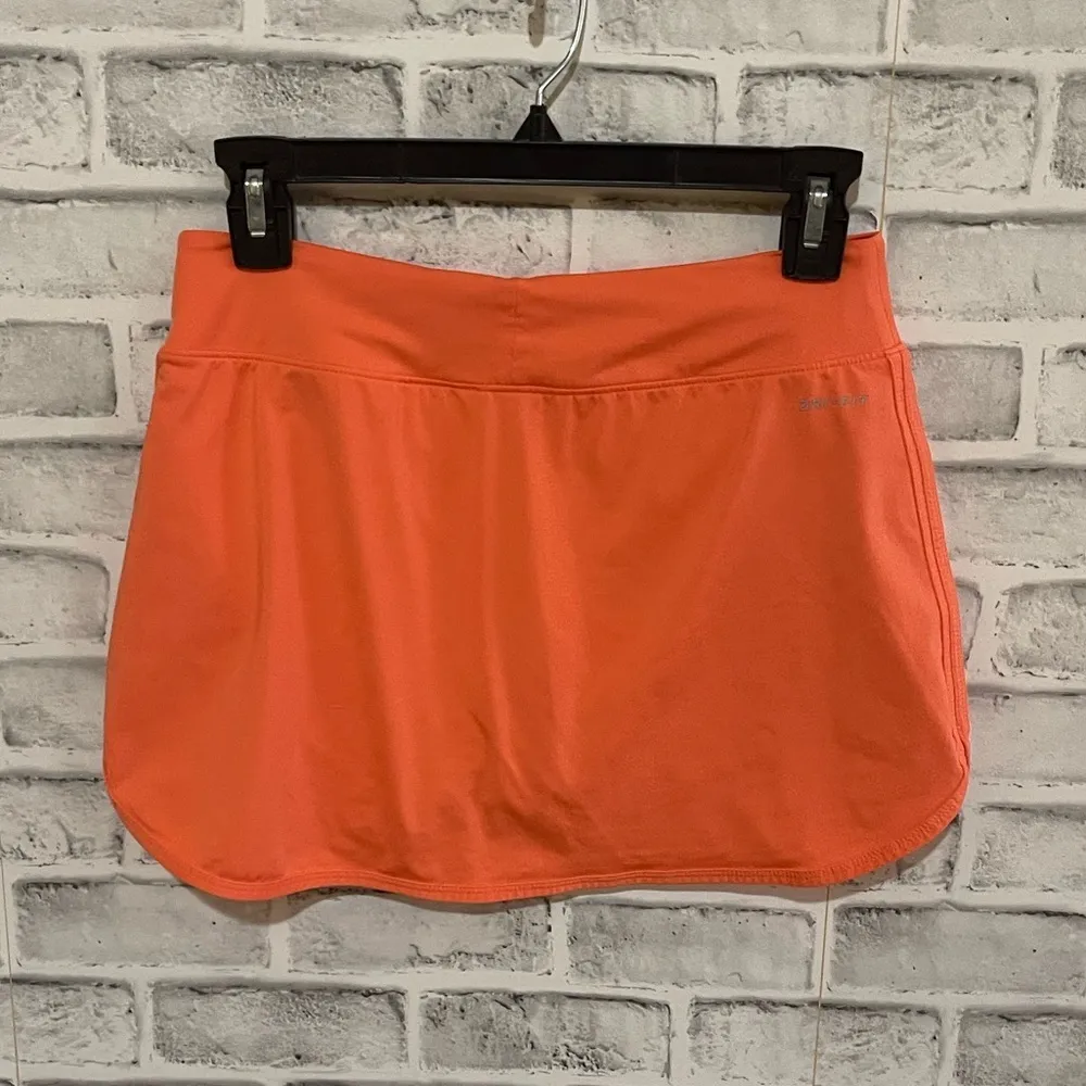 Women’s  orange Sea Island skort shorts under skirt athletic Small - Image 2