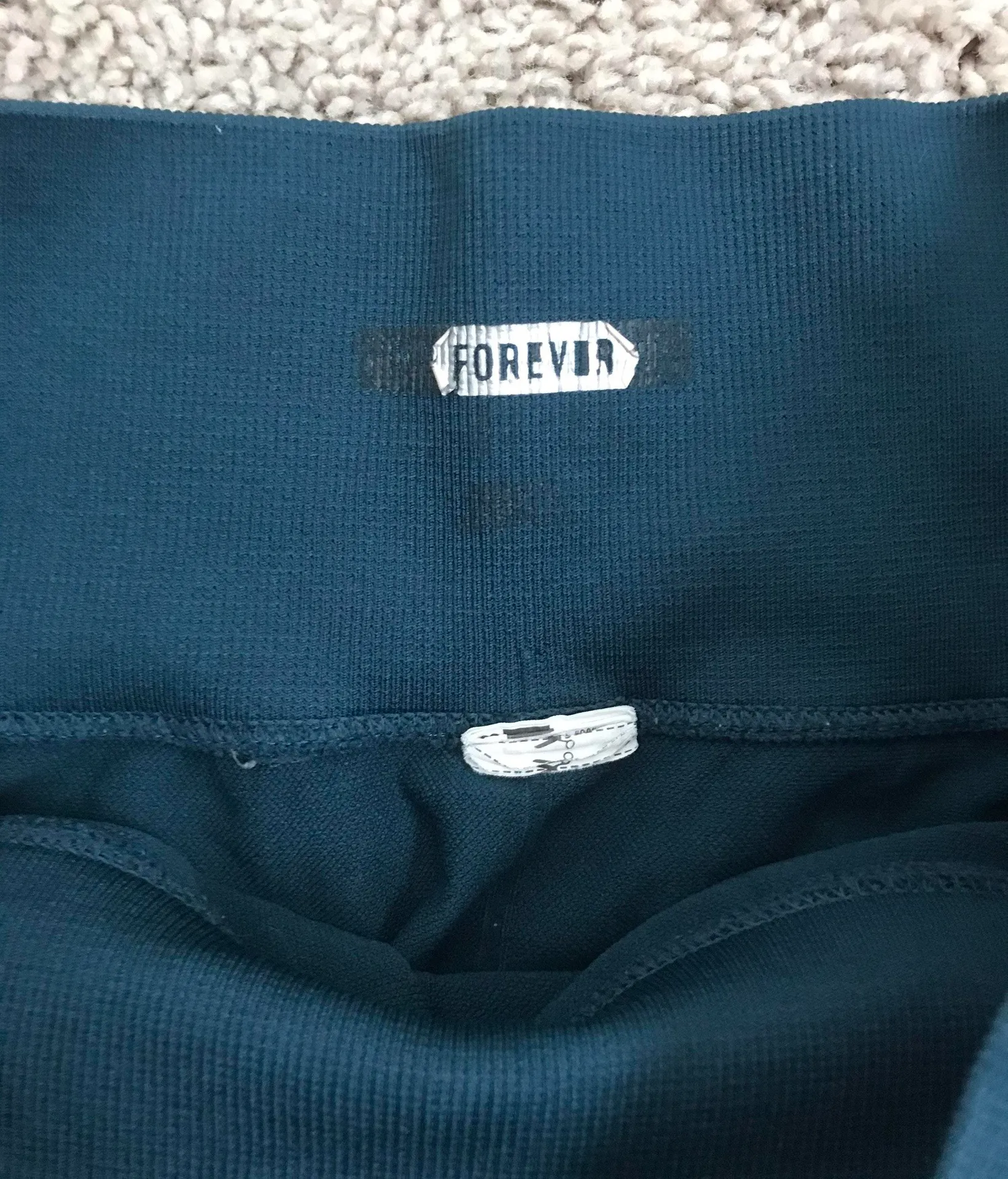 Forever 21 Teal Seamless Leggings - Image 5