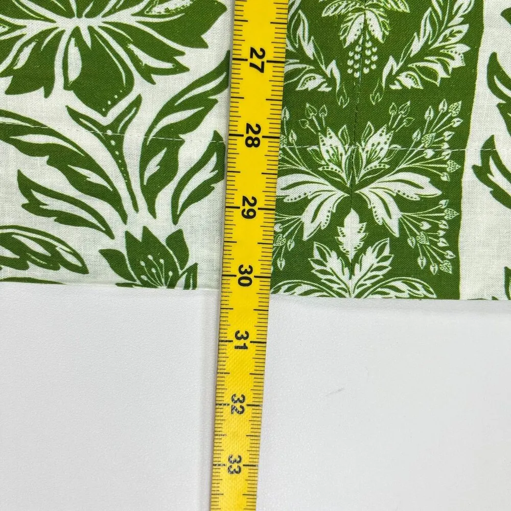 NWOT FARM RIO Floral Beaded Tassels Linen-blend Midi Skirt In Green Size M - Image 15