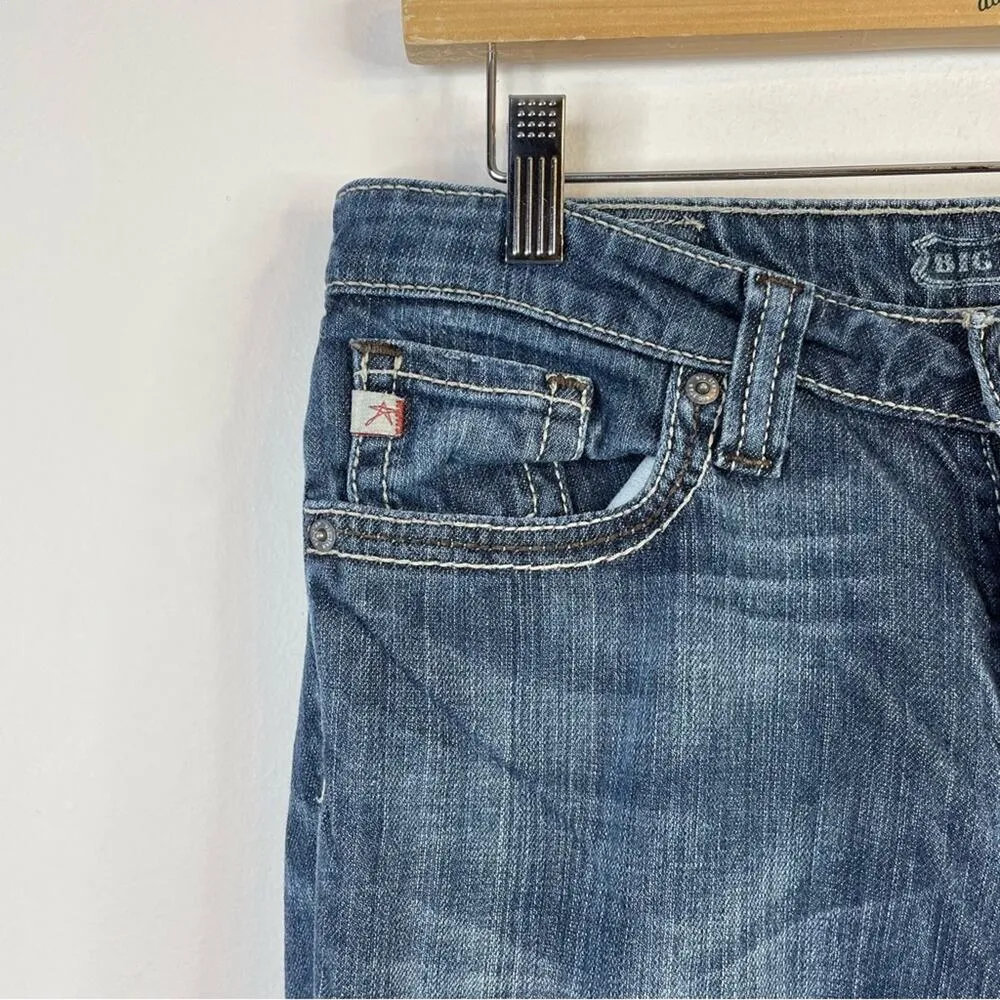 Big Star Maddie Bootcut Boot cut flap pocket stretch classic western jeans 27 - Image 3