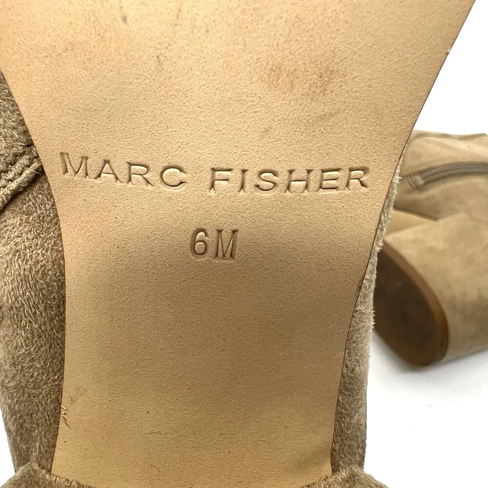 Marc Fisher Crushed Velvet Ilesia Ankle Boots Women's 6 US - Image 9