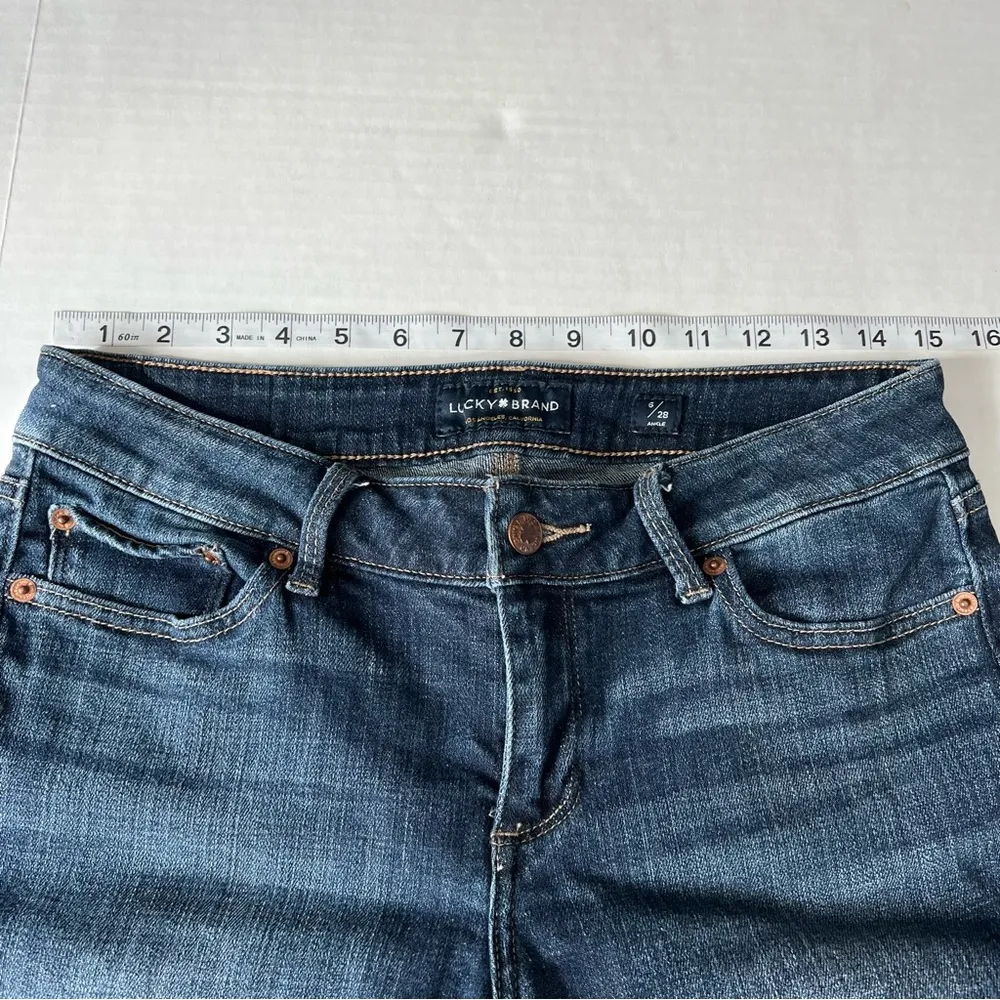 Lolita Skinny ankle jeans dark wash size 6 28W - Image 9