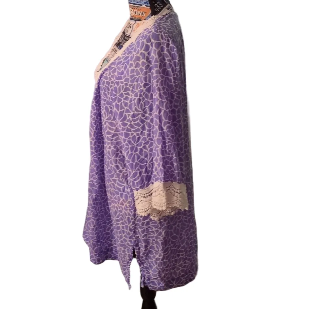 Oscar De La Renta Mini 3/4 Sleeve Dress Size XL - Image 5