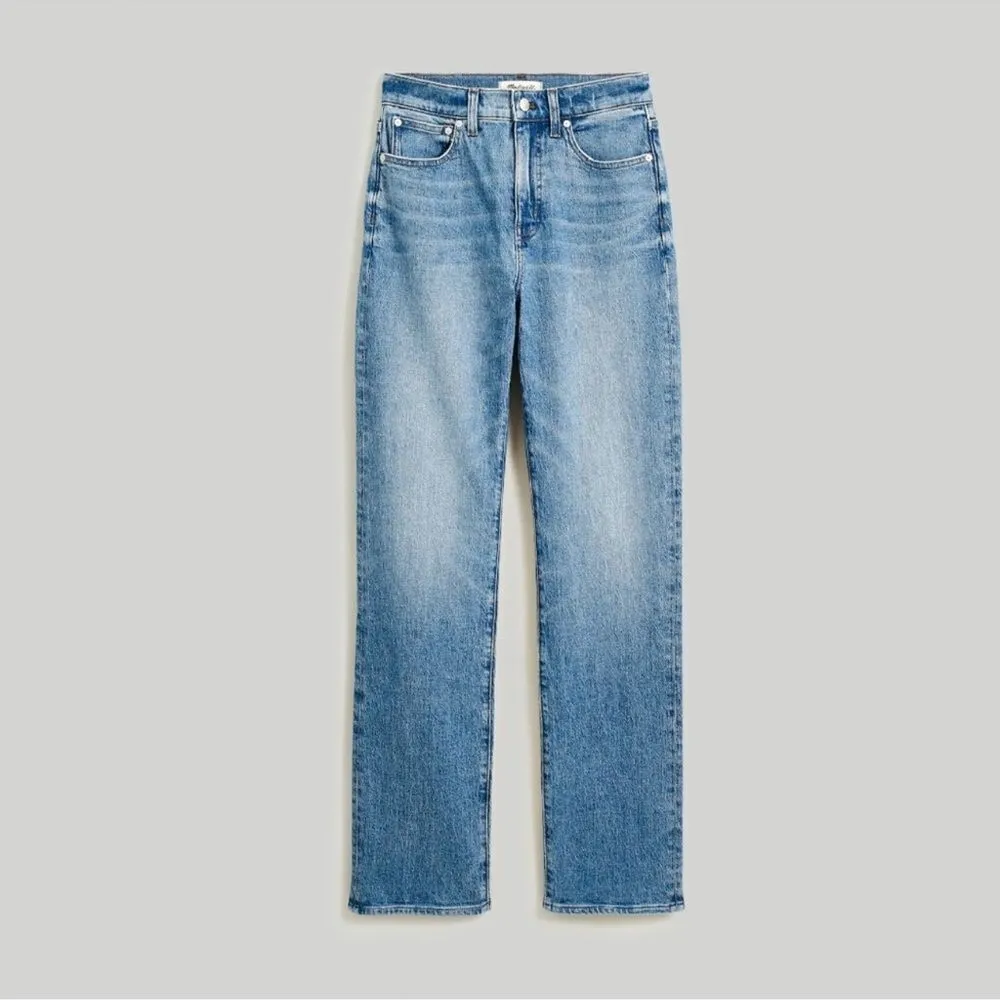 Madewell The '90s Straight Jean in Enmore Wash Size 23 - Image 17