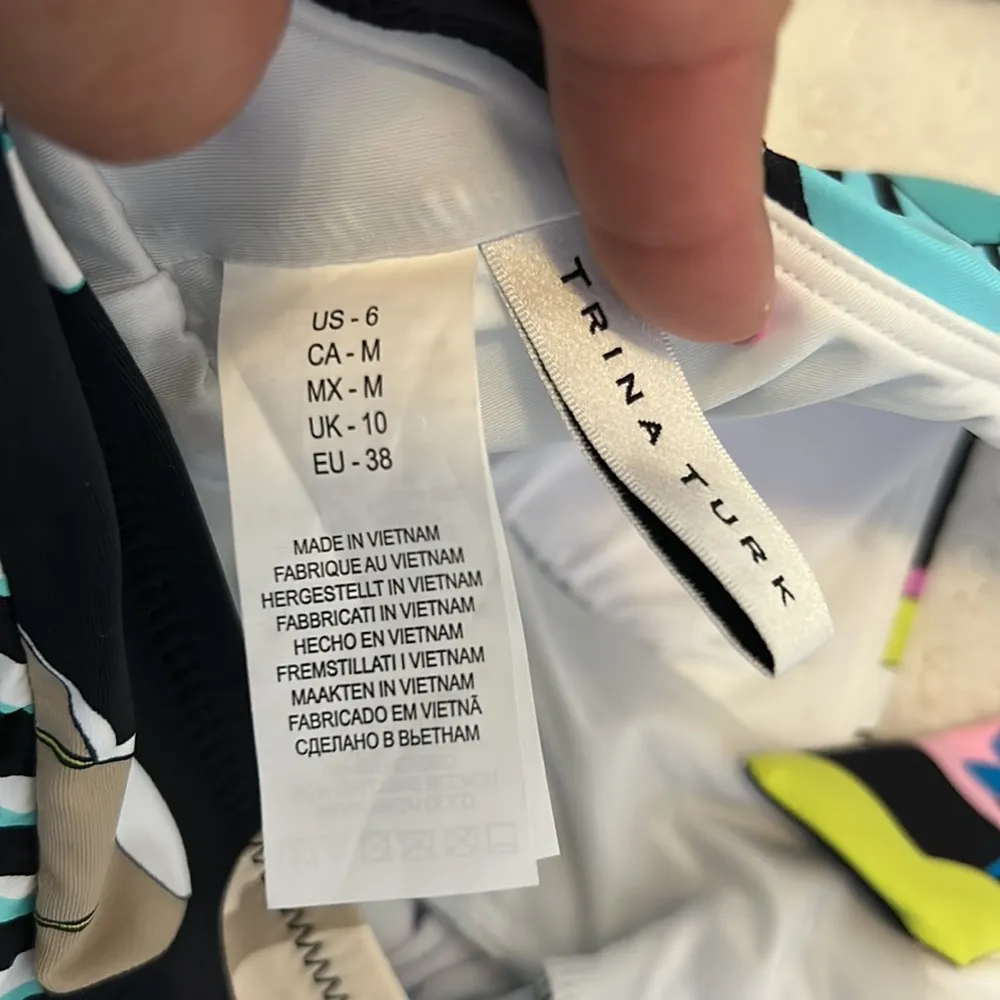 Sintra Floral Halter Tankini Top - Image 6