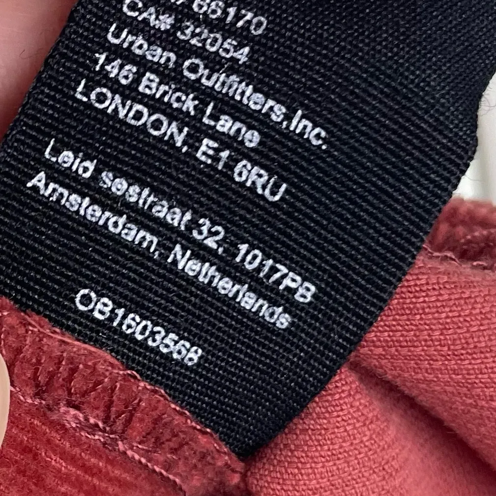 Free People Pleated Micro Mini Cord Skort in Roasted Russet Size 0 Low Rise Y2K - Image 11