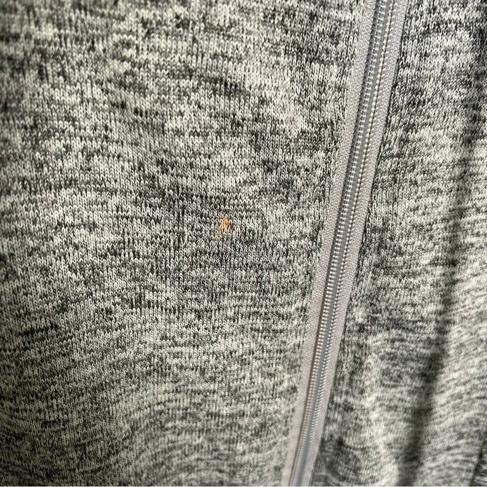 90 Degree by Reflex Full Zip Hoodie Heather Gray Size L - Image 6