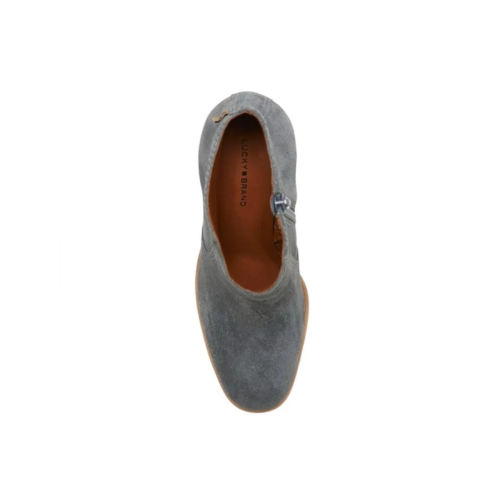 🆕 LUCKY BRAND | PELLYON HEELED BOOTIE | OPEN GREY | SIZE: 8 - Image 3