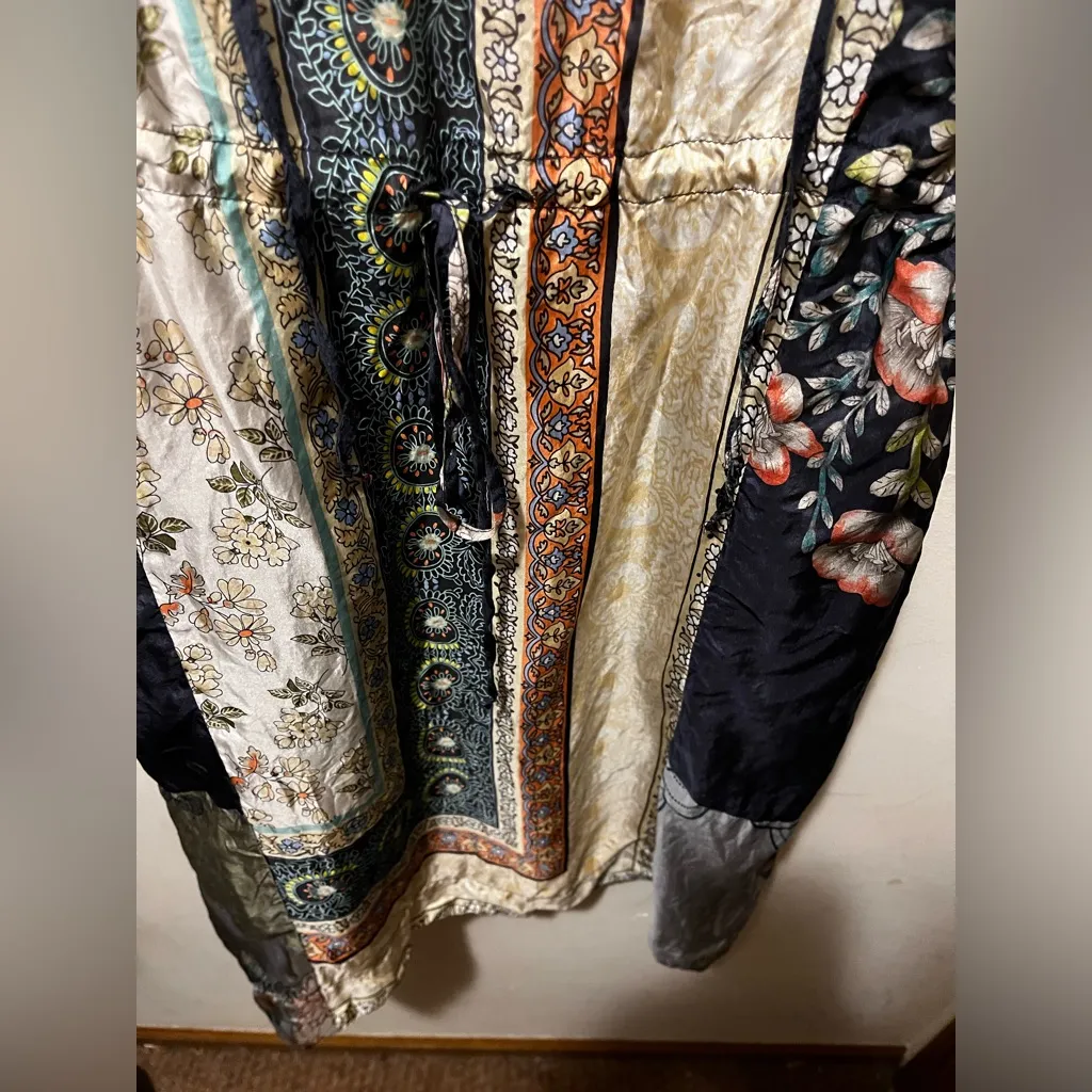 Johnny Was‎ Anya Marisa  100% silk dress sz medium - Image 5