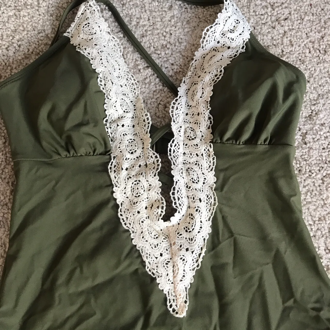 Curtsy Ladies Lace One-piece Swimsuit - Image 4