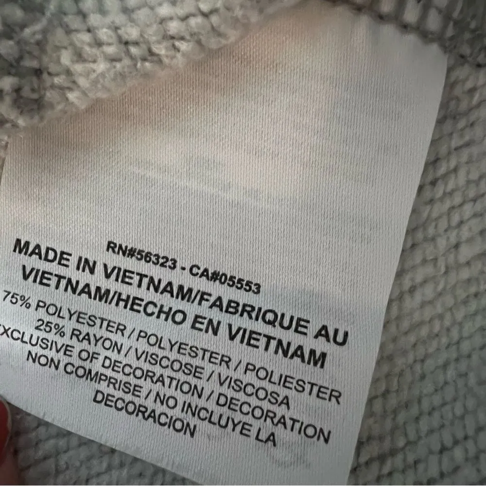 Nike Dry Cowl Funnel Neck Pullover Top Heather Gray Medium - Image 11