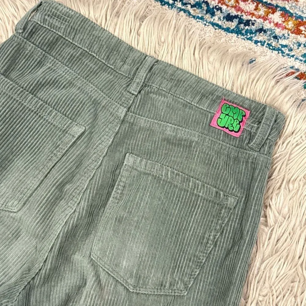 Empyre Tori Corduroy Pants size 2 Green - Image 4