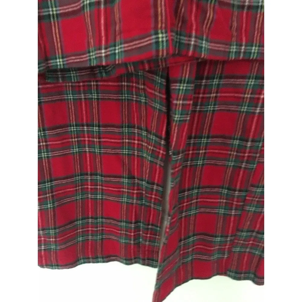 Family PJs by Macy's Women's Red Flannel 2pc Pajama Pant Set Size Small - Image 2