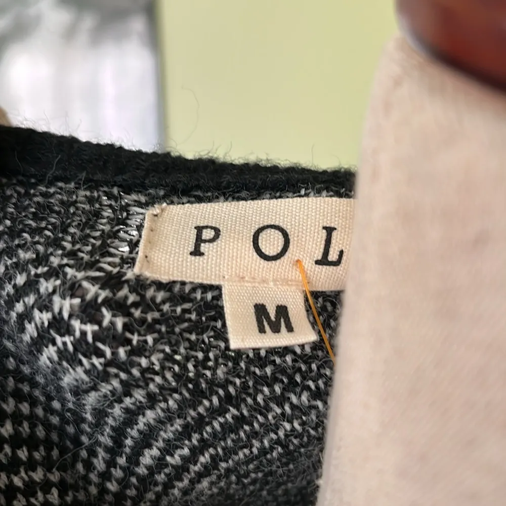 POL Oversized Open Front Waterfall Cardigan M/L - Image 3