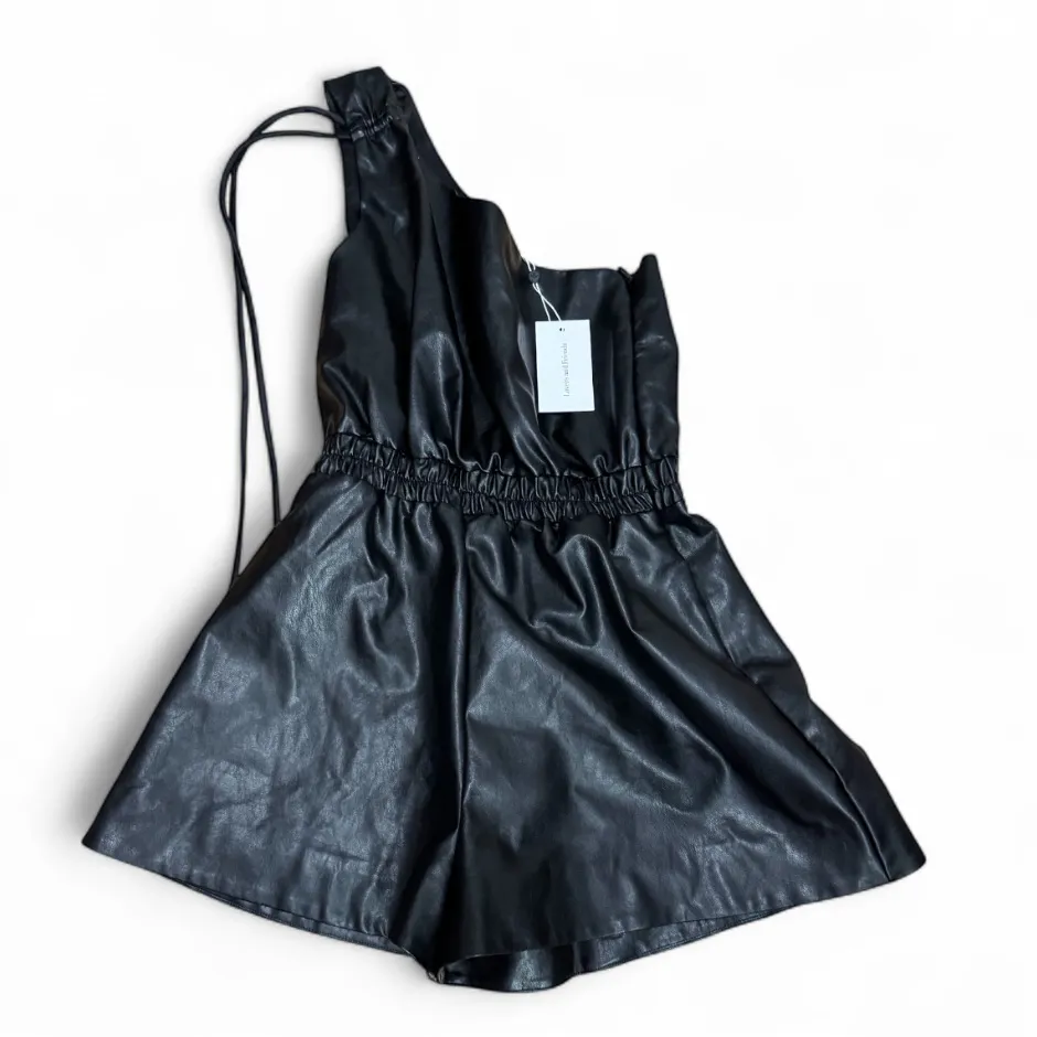 Lovers + Friends NWT REVOLVE  Taina Romper in Black - Image 2