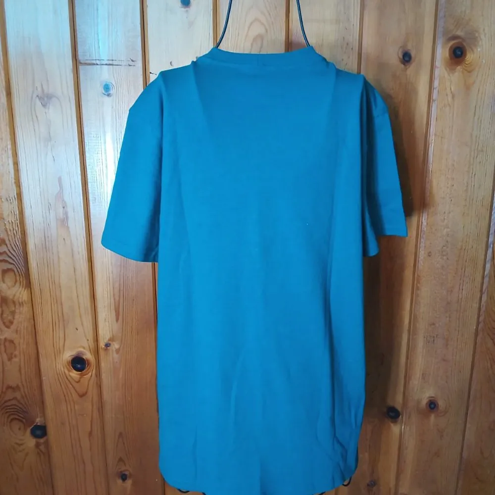 Carhartt women's loose fit t-shirt blue short sleeve work wear Size small outdoo - Image 5