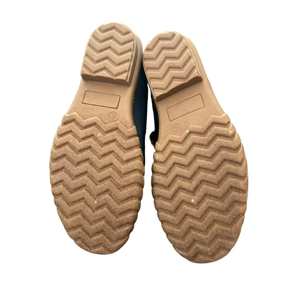 The Original Leather Sporto Genuine Duck With Faux Fur Boots Size 8 - Image 7