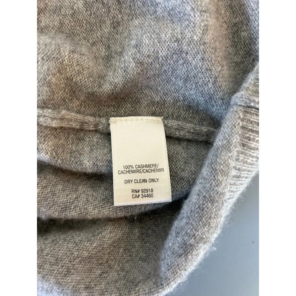 Juicy Couture cashmere sweater dress size S grey round neck ruffles y2k - Image 6