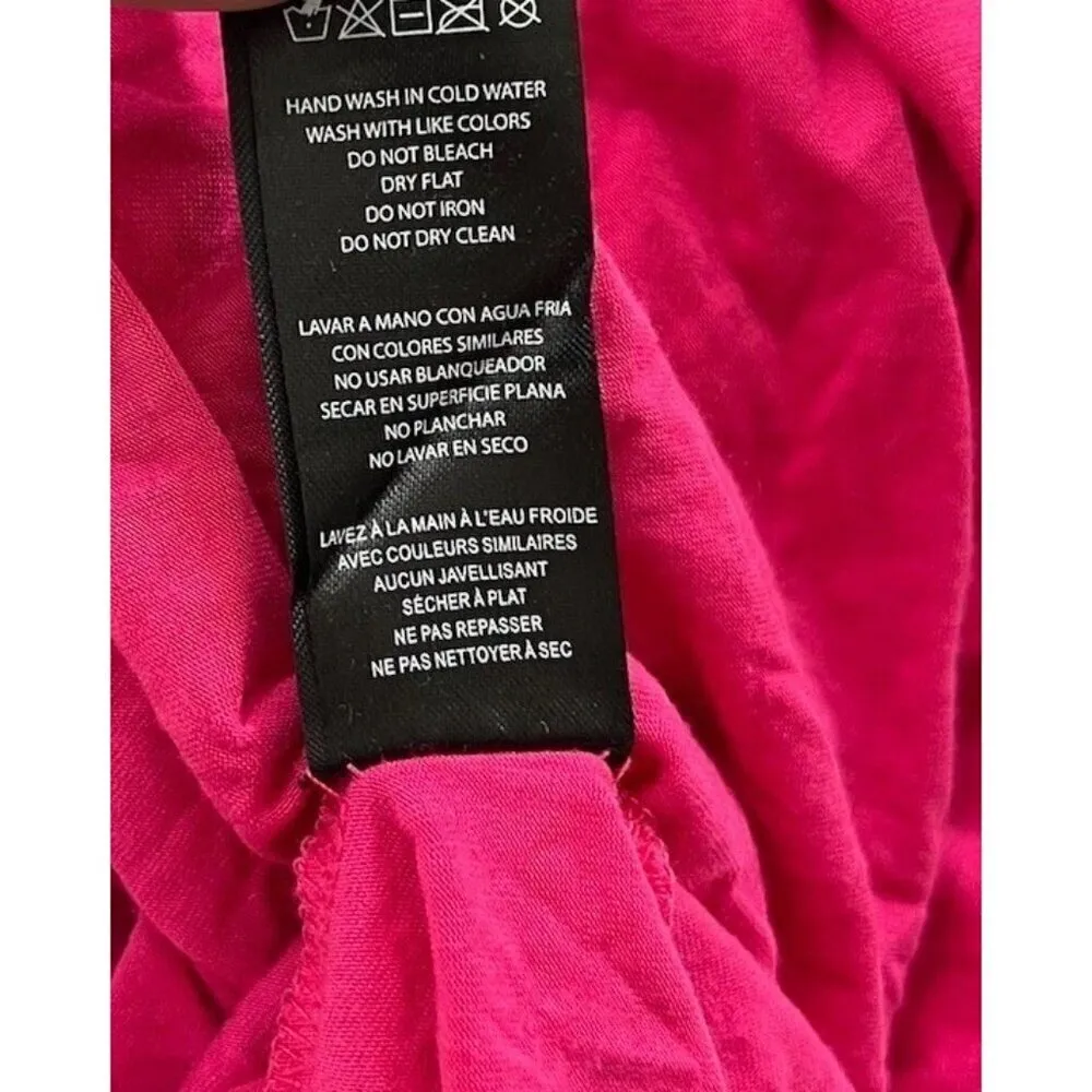 Vintage bebe Women’s Size XL Shirt Pink White Stones Y2K 90s Summer Top NWOT - Image 14