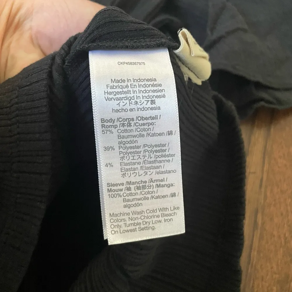 Madewell black short sleeve blouse - Image 3