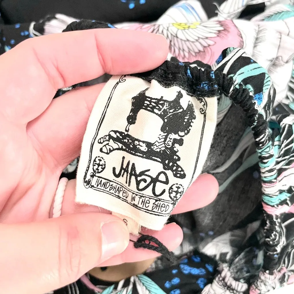 NWT Jaase Endless Summer Secret Garden Bohemian Floral Mini Dress Size S - Image 4