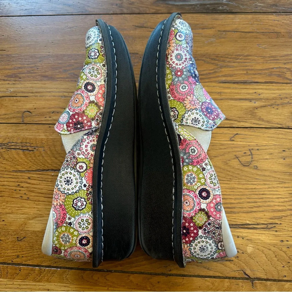 Alegria DEB-305 Women's Debra Potpourri Slip On Leather Nursing Shoes Si… - Image 8