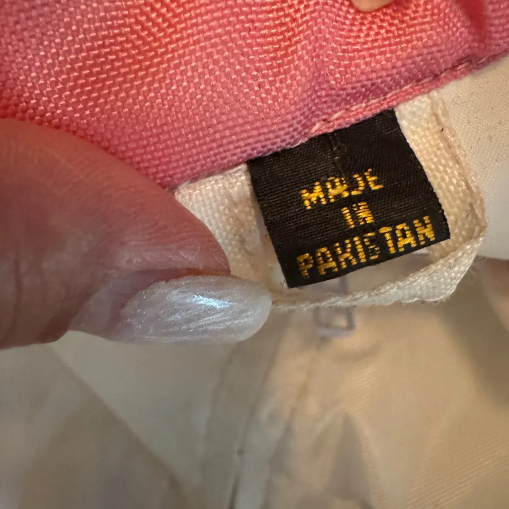 Hot Leathers Womens Motorcycle Biker Jacket Pink Size Large - Image 11