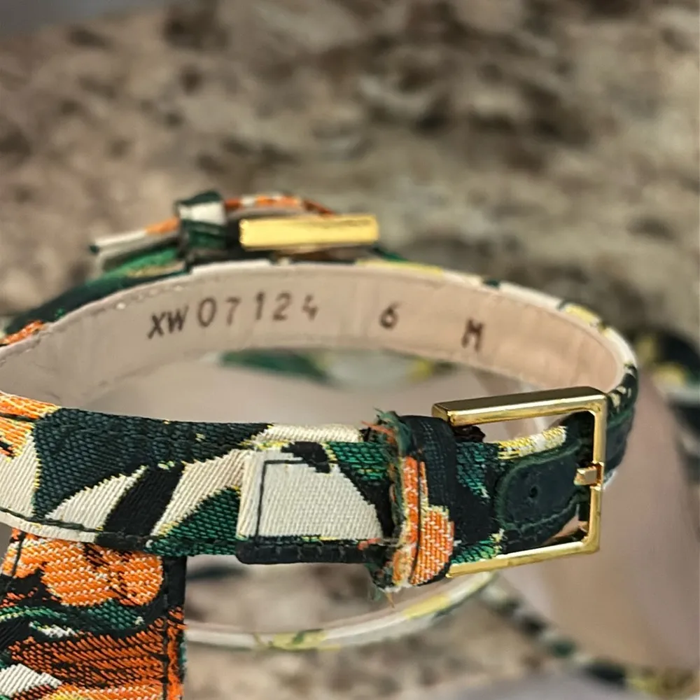 Stuart Weitzman nearlynude heel - botanic cloth size 6 - Image 9