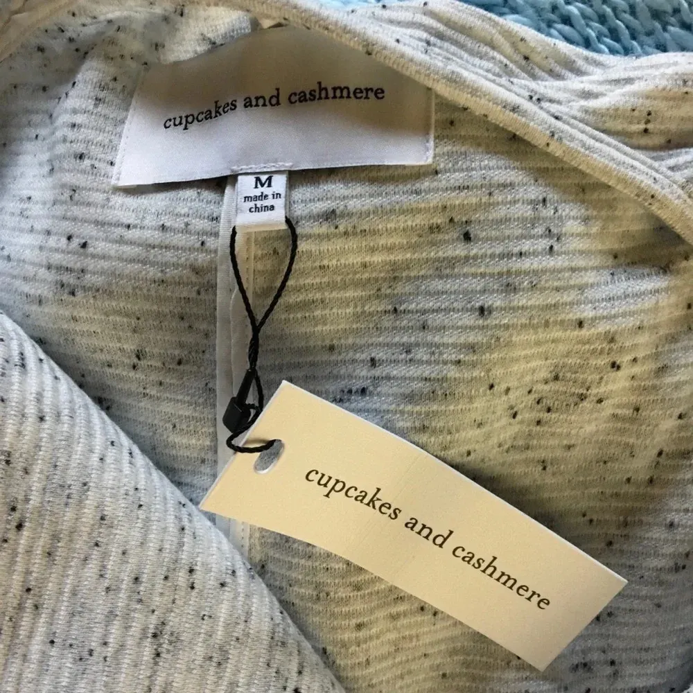 Cupcakes & Cashmere Altima Textured Knit Jacket M - Image 6