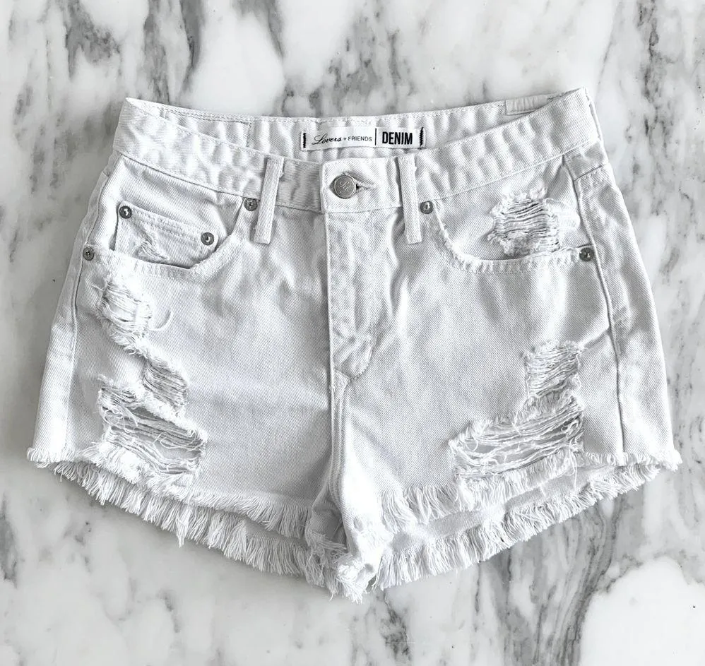Lovers + Friends Jack Short in Mulholland • Sz 27 - Image 4
