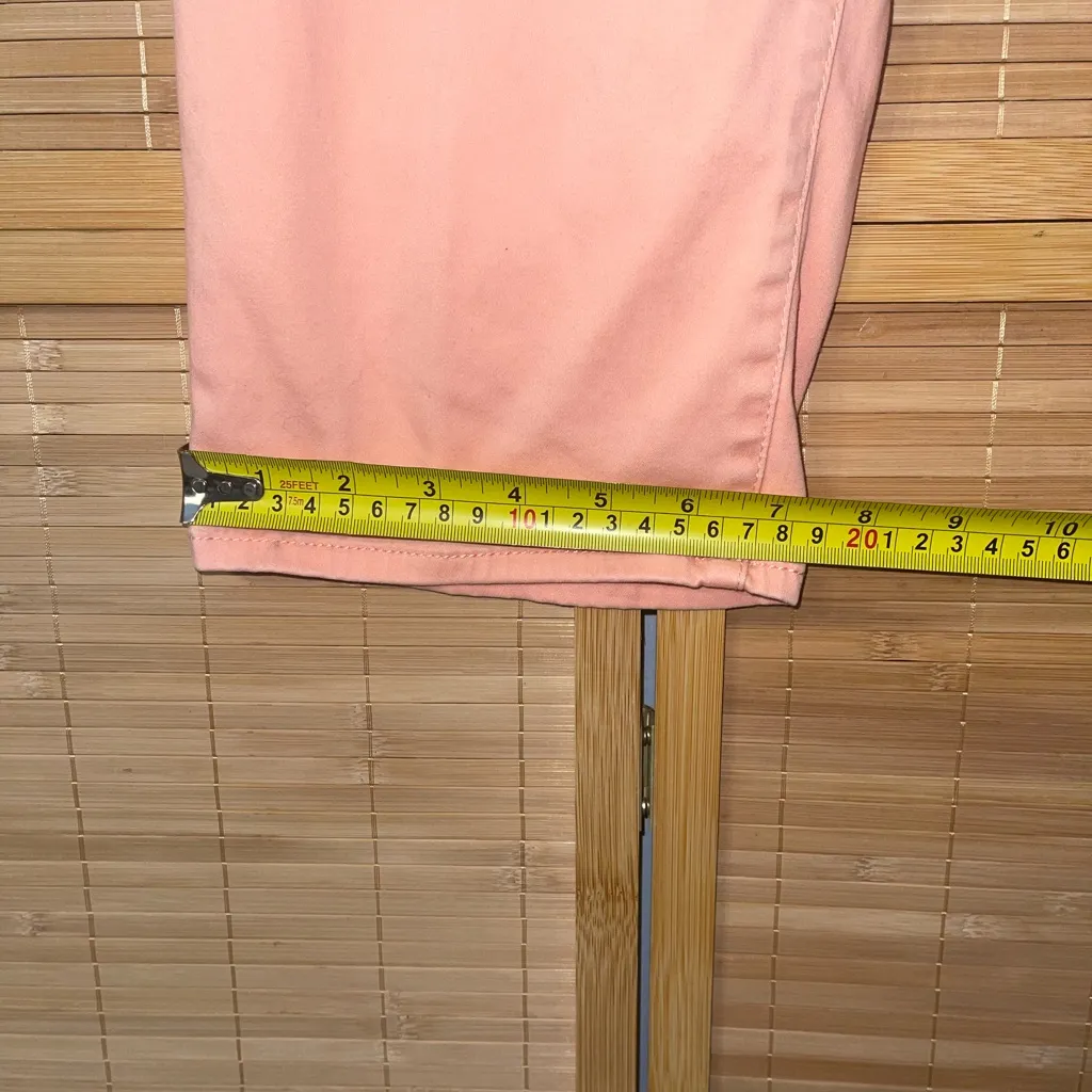 Chico’s Platinum crop stretch peach pants slacks EUC woman’s size 2 aka size 12 - Image 8