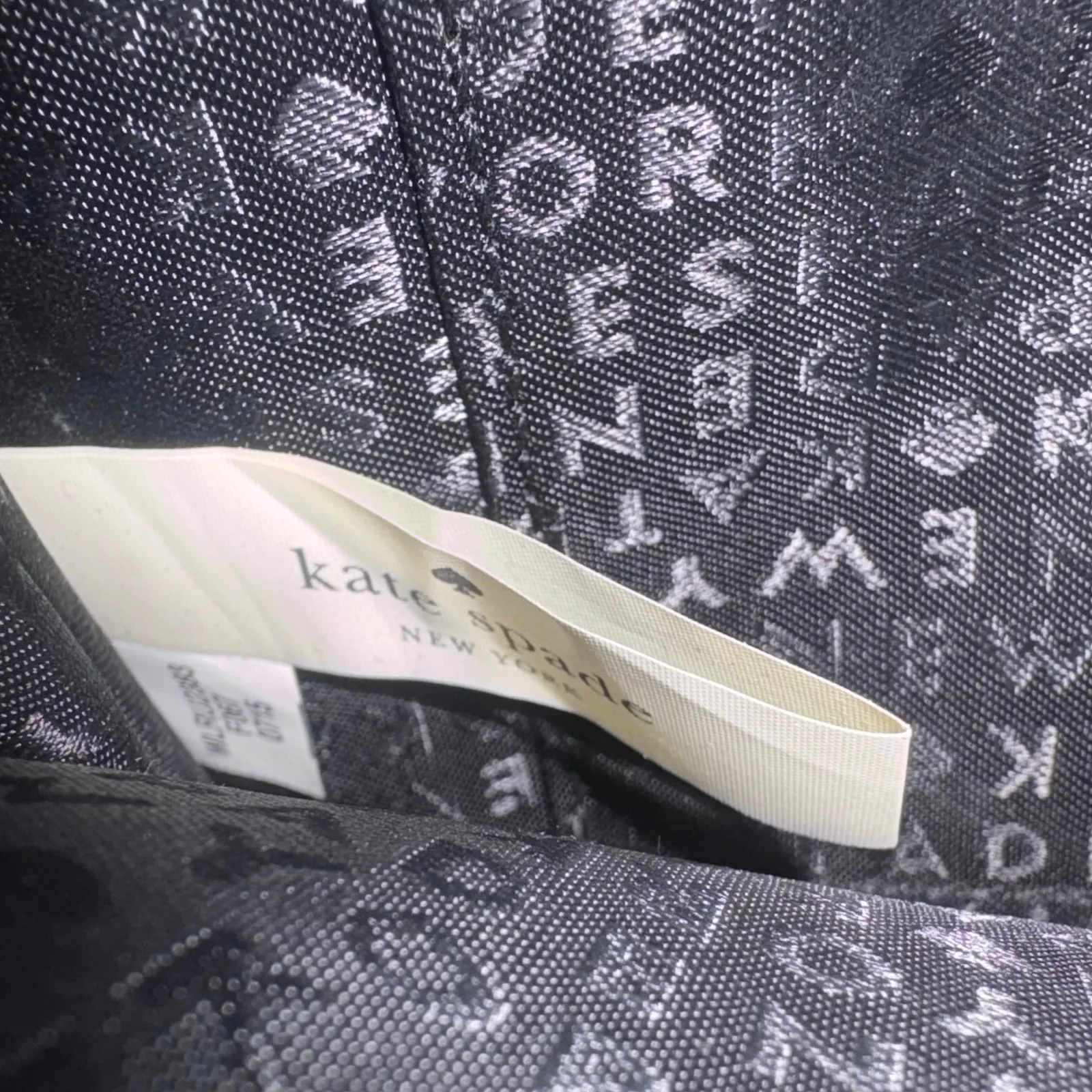 Kate Spade Helena Street Yulie Studded Wallet Wristlet Clutch Black Leather Moto - Image 9