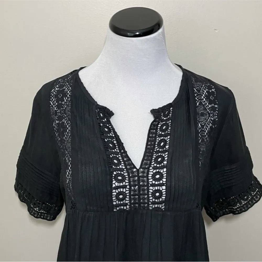 Anthropologie  Maeve Tiered Lace Tunic - Image 3